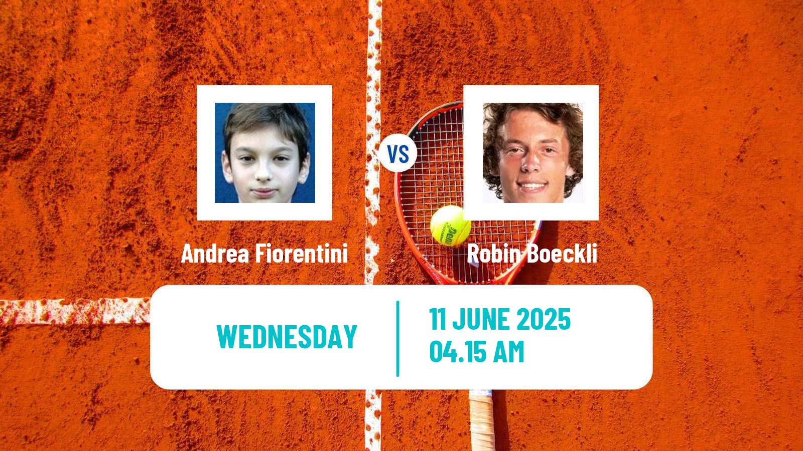 Tennis ITF M15 Vaasa Men Andrea Fiorentini - Robin Boeckli