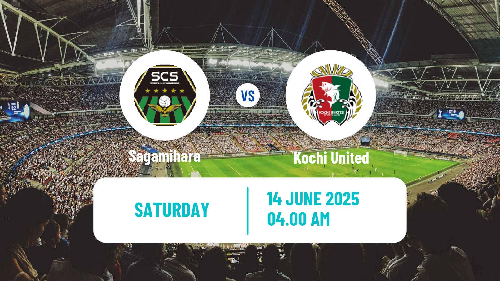 Soccer Japan J3 League Sagamihara - Kochi United