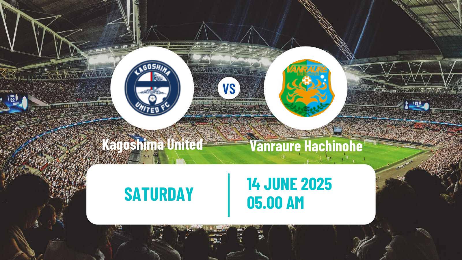 Soccer Japan J3 League Kagoshima United - Vanraure Hachinohe