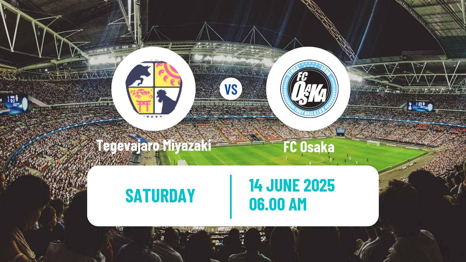 Soccer Japan J3 League Tegevajaro Miyazaki - Osaka