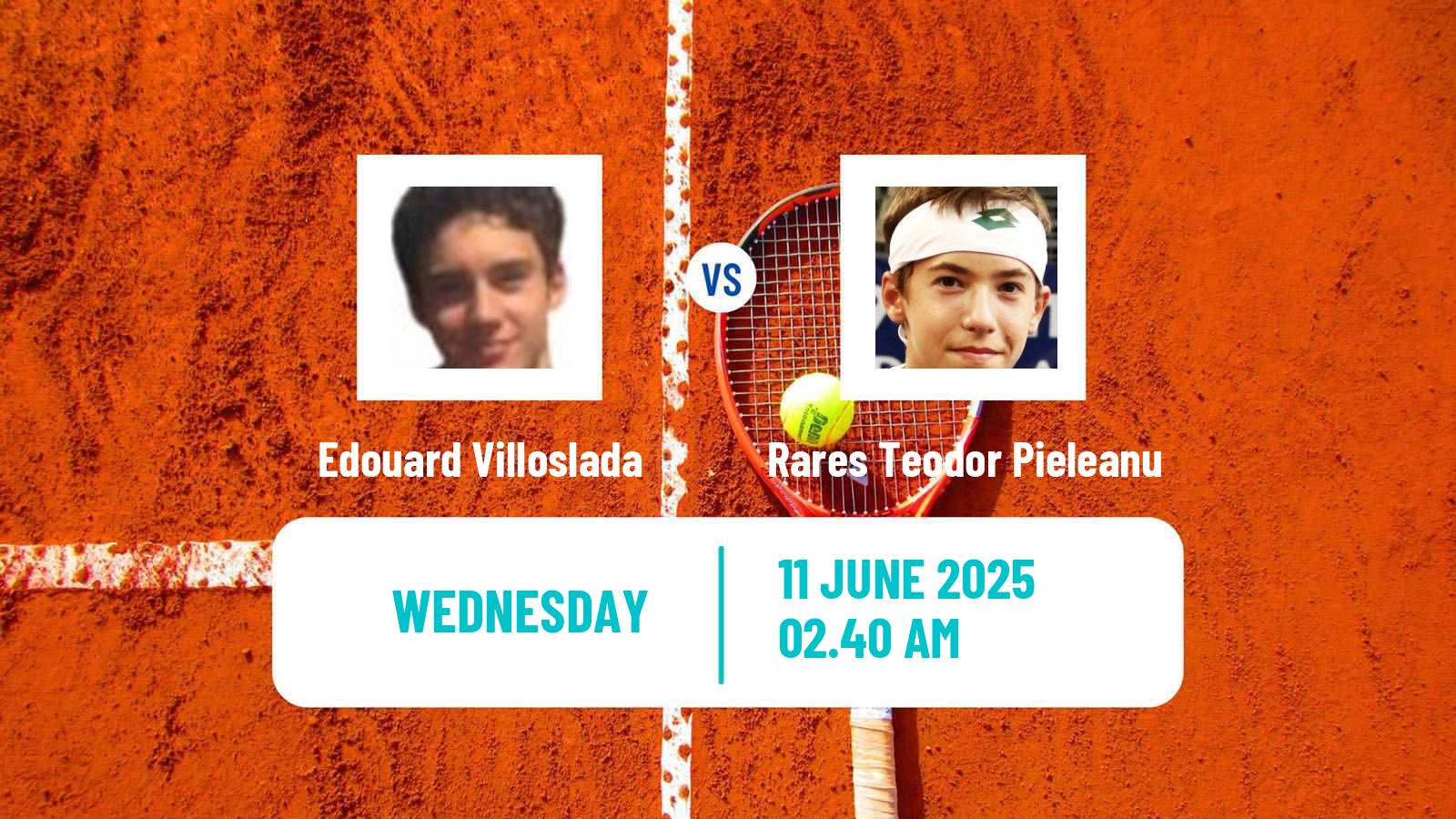 Tennis ITF M15 Oradea Men Edouard Villoslada - Rares Teodor Pieleanu