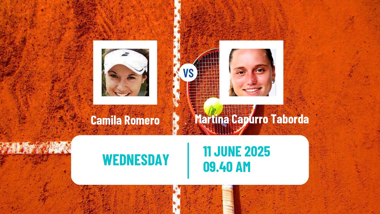 Tennis ITF W35 Santo Domingo 4 Women Camila Romero - Martina Capurro Taborda