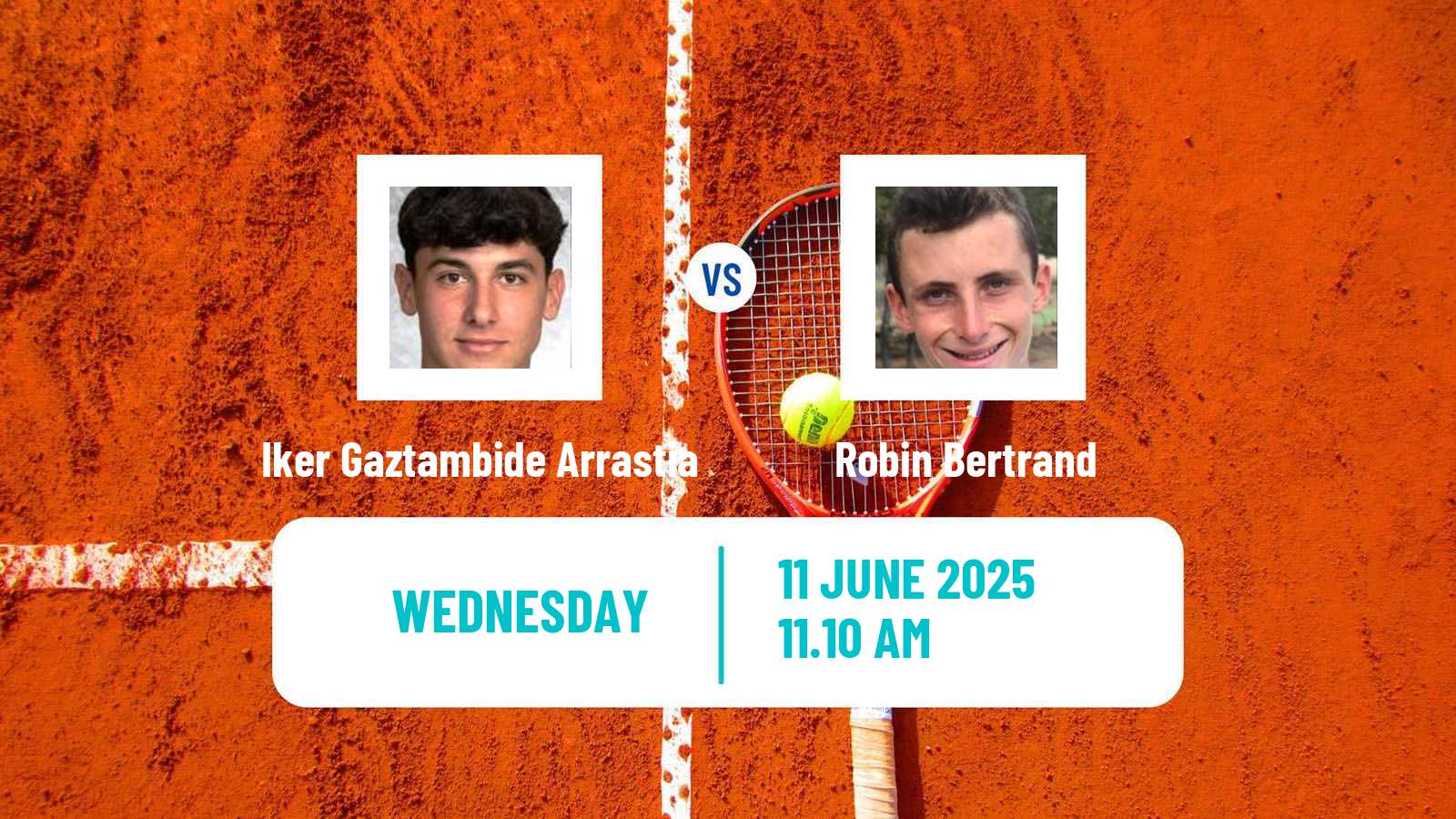 Tennis ITF M25 Martos Men Iker Gaztambide Arrastia - Robin Bertrand