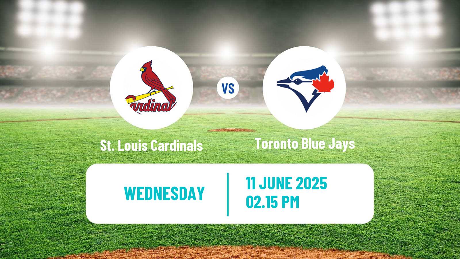Baseball MLB St. Louis Cardinals - Toronto Blue Jays