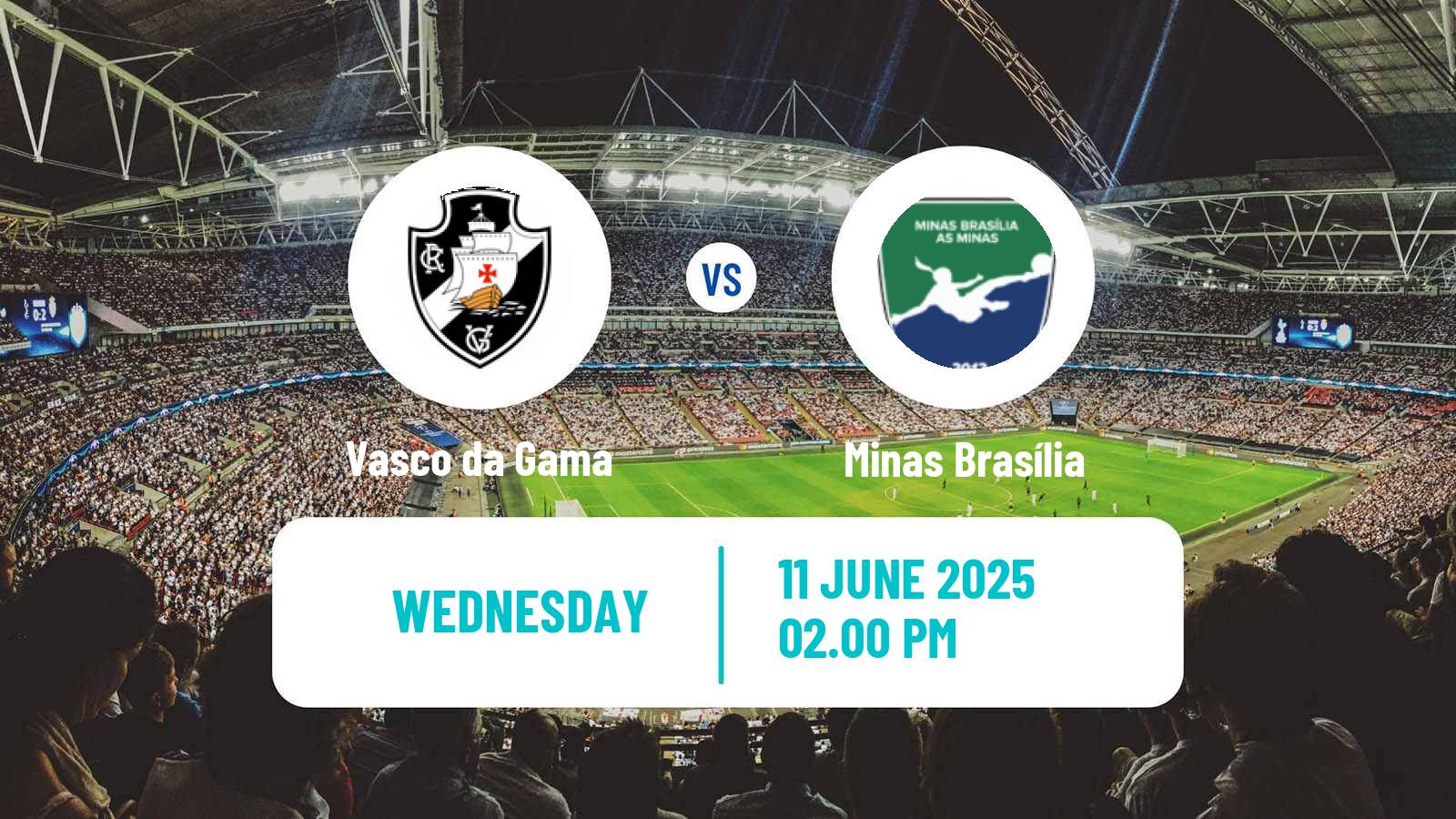 Soccer Copa do Brasil Women Vasco da Gama - Minas Brasília