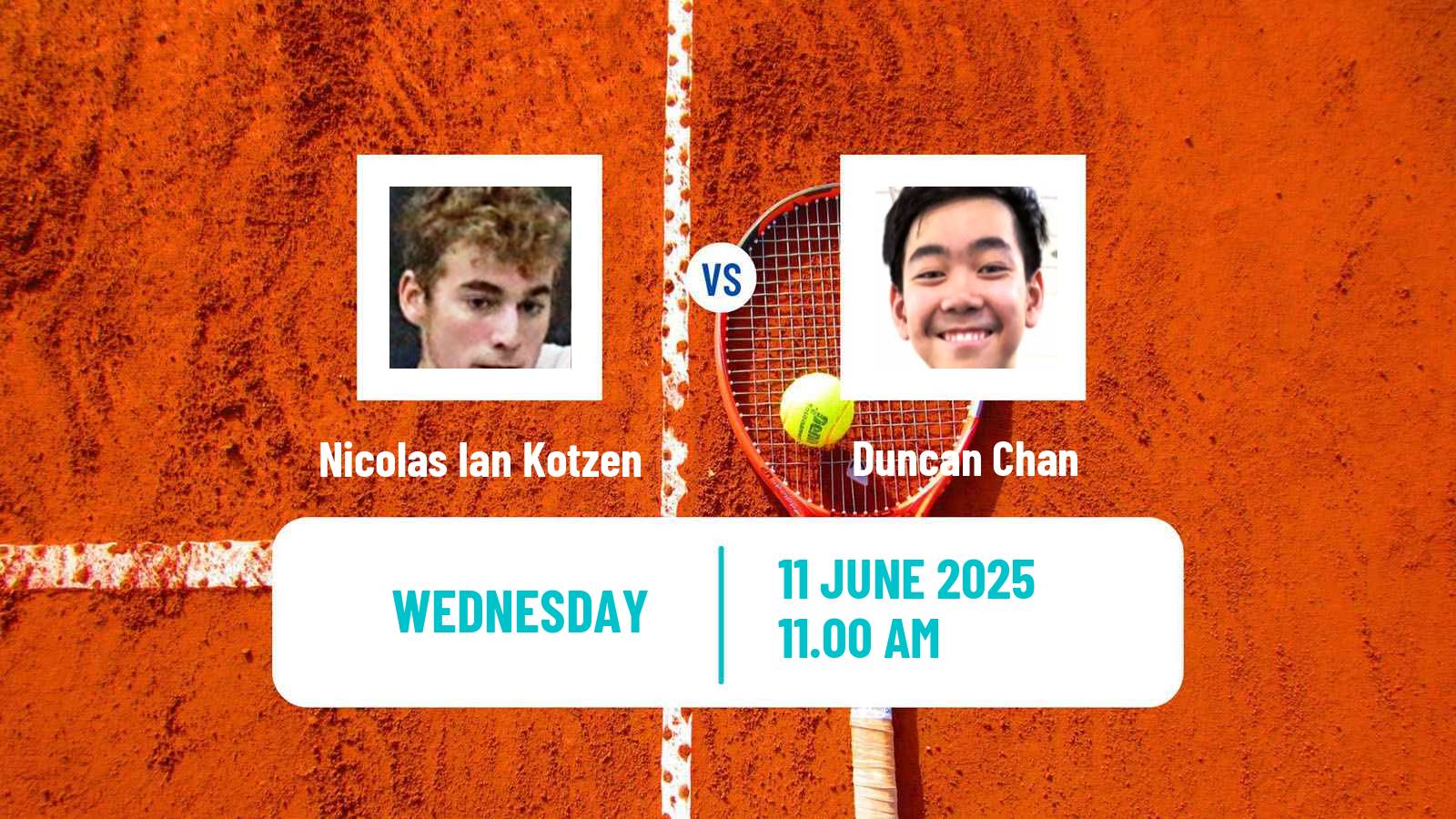 Tennis ITF M25 Wichita Ks Men Nicolas Ian Kotzen - Duncan Chan