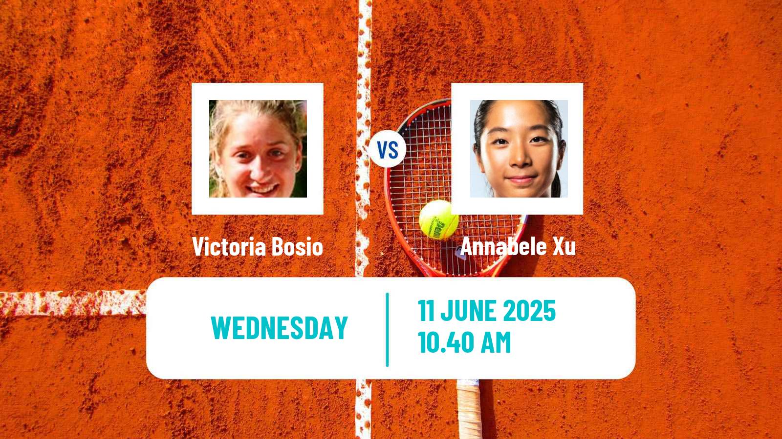 Tennis ITF W35 Santo Domingo 4 Women Victoria Bosio - Annabele Xu