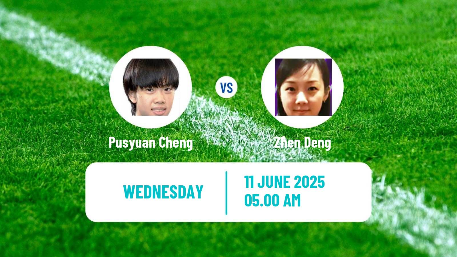 Table tennis Wtt Contender Skopje Women Pusyuan Cheng - Zhen Deng