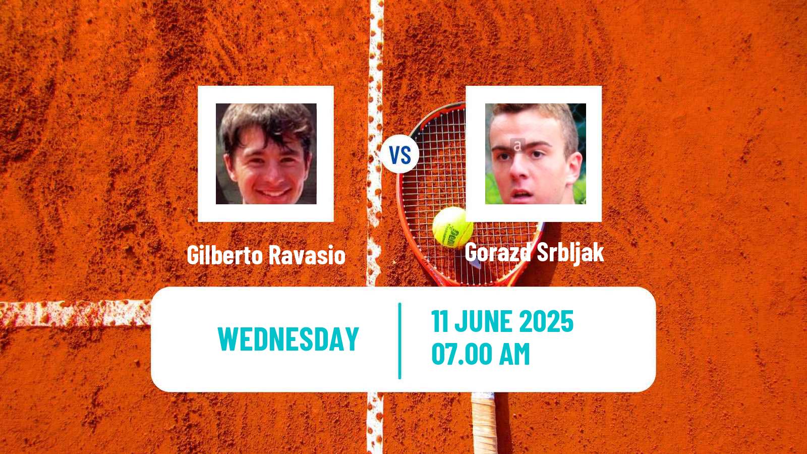 Tennis ITF M25 Kiseljak Men Gilberto Ravasio - Gorazd Srbljak