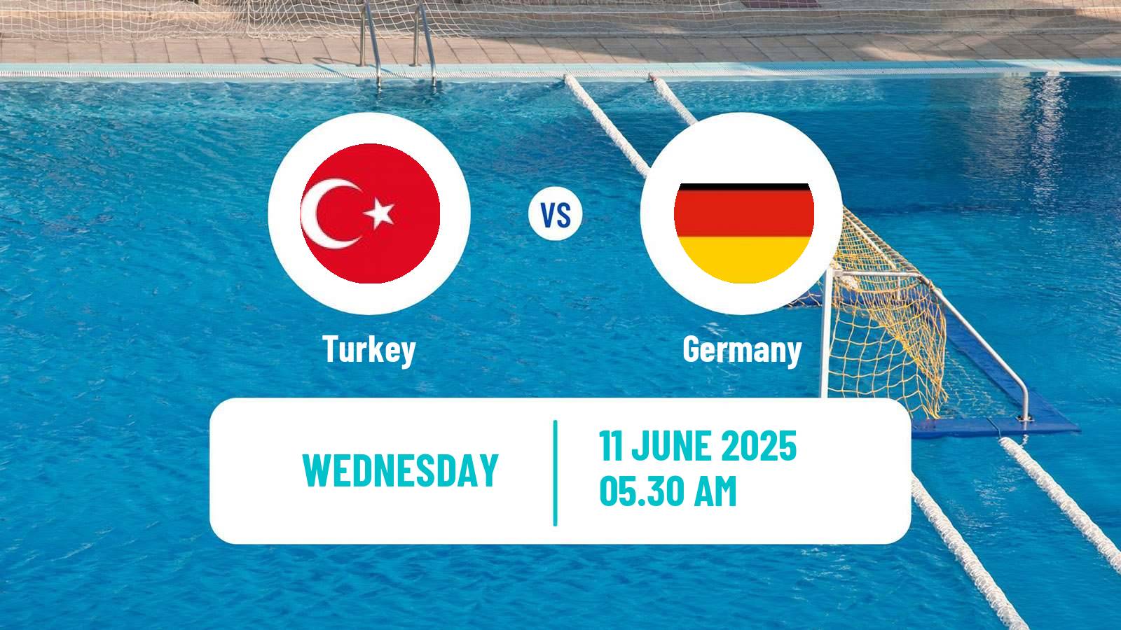 Water polo European Championship Water Polo Turkey - Germany