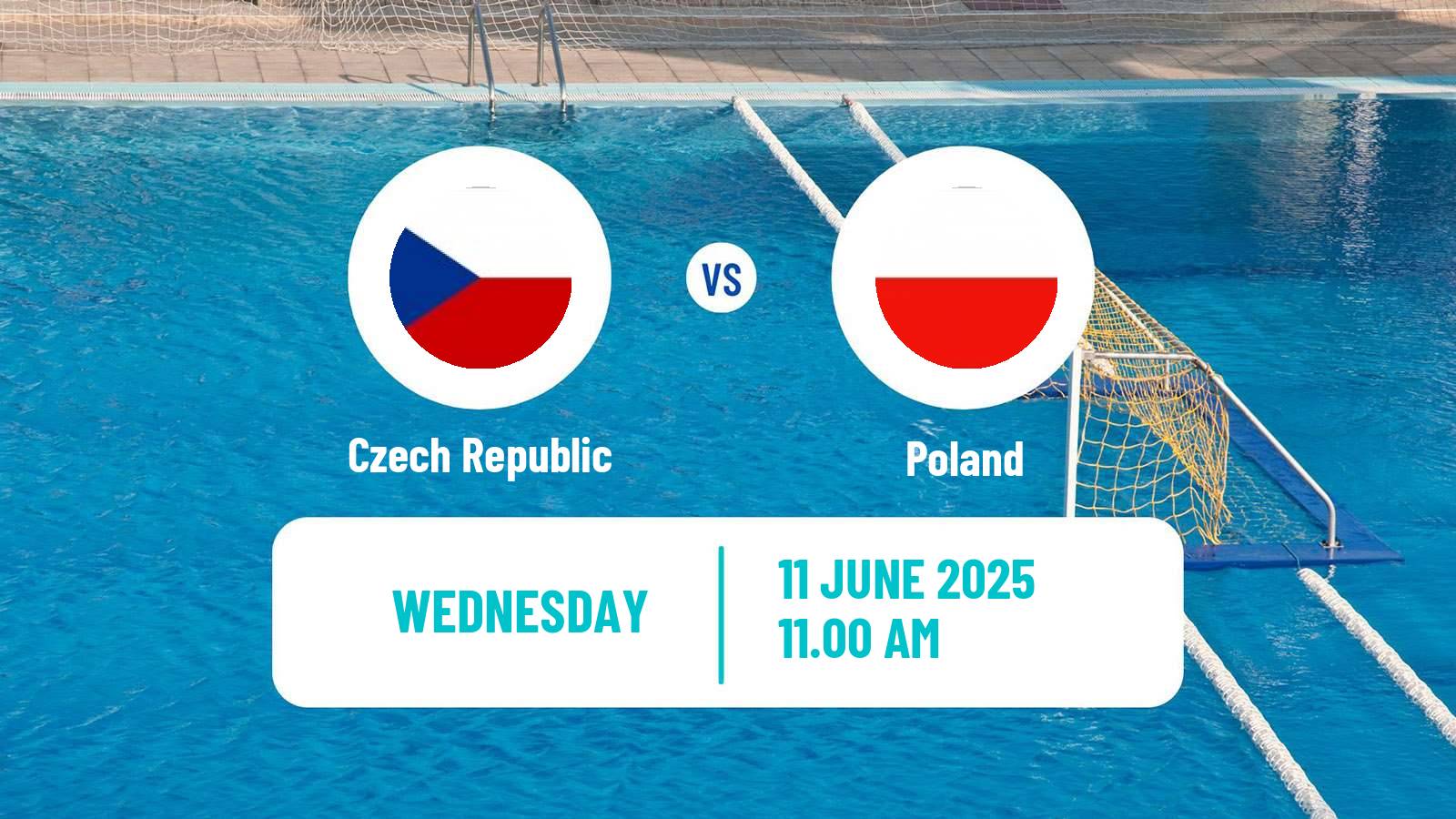 Water polo European Championship Water Polo Czech Republic - Poland