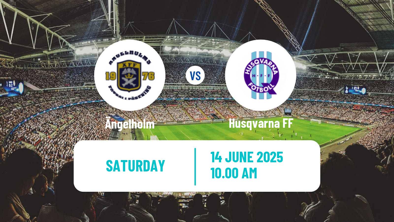 Soccer Swedish Division 1 Södra Ängelholm - Husqvarna