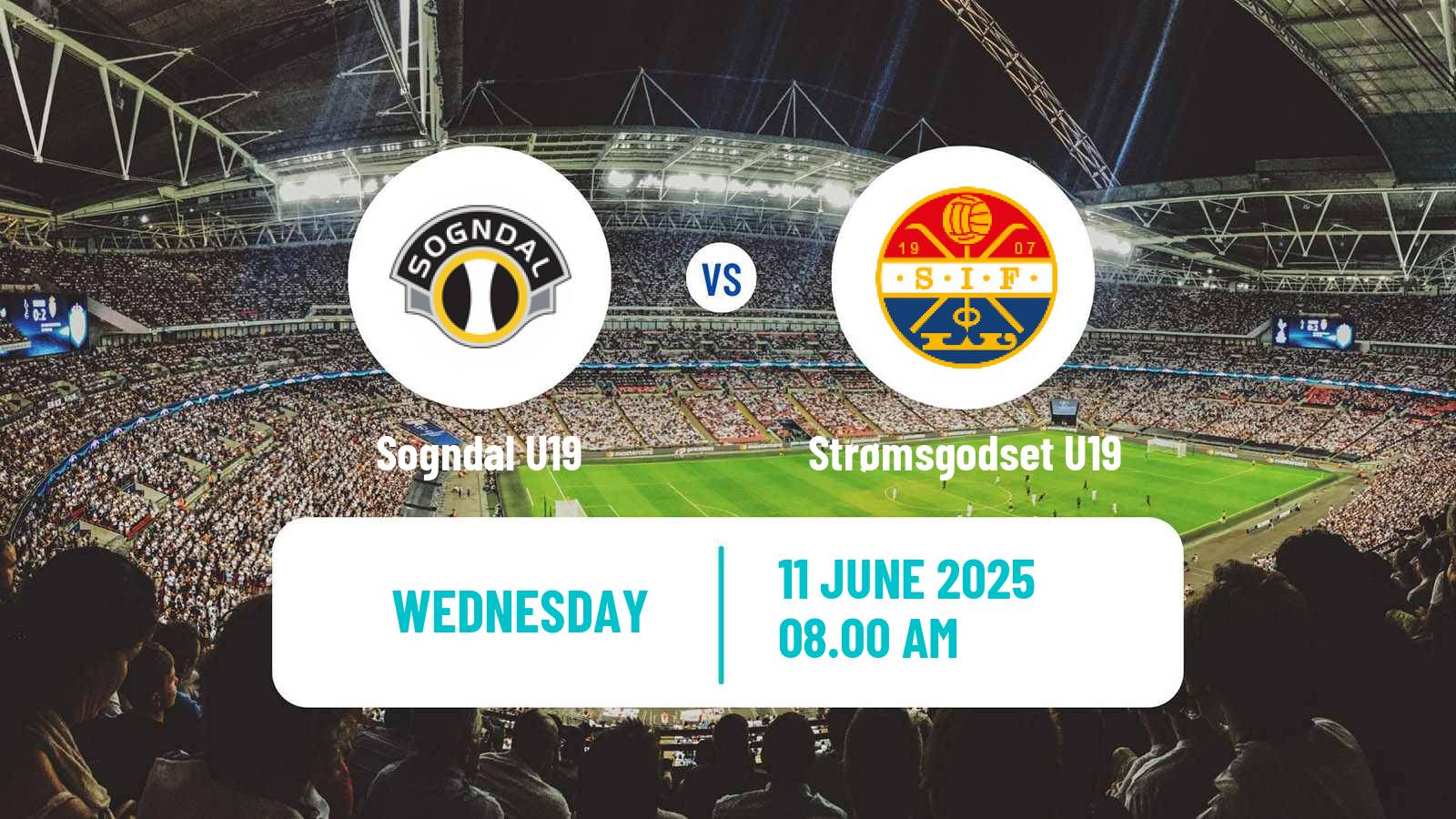 Soccer Norwegian Nasjonal U19 CL Sogndal U19 - Strømsgodset U19