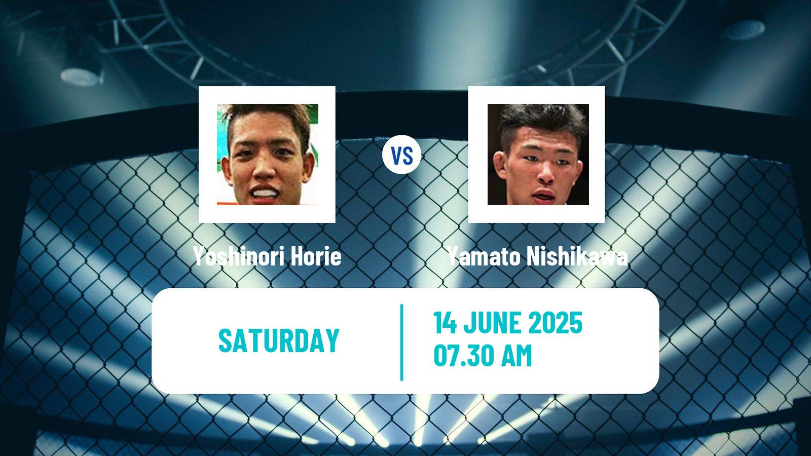 MMA Lightweight Rizin Men Yoshinori Horie - Yamato Nishikawa