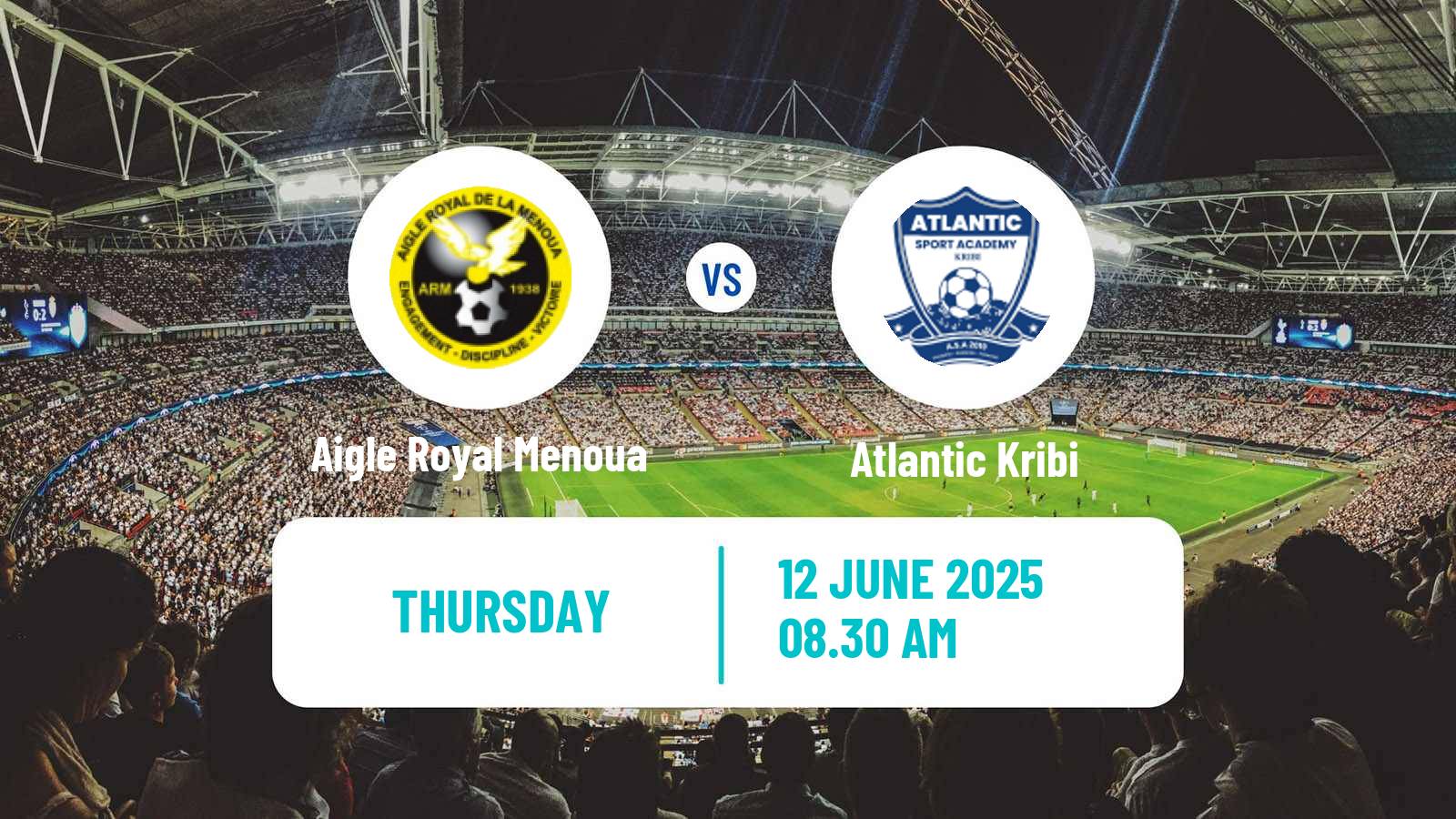 Soccer Cameroon Elite Two Aigle Royal Menoua - Atlantic Kribi