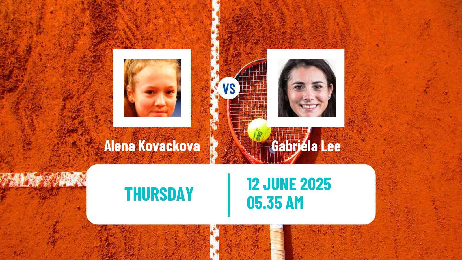 Tennis ITF W75 Ceska Lipa Women Alena Kovackova - Gabriela Lee