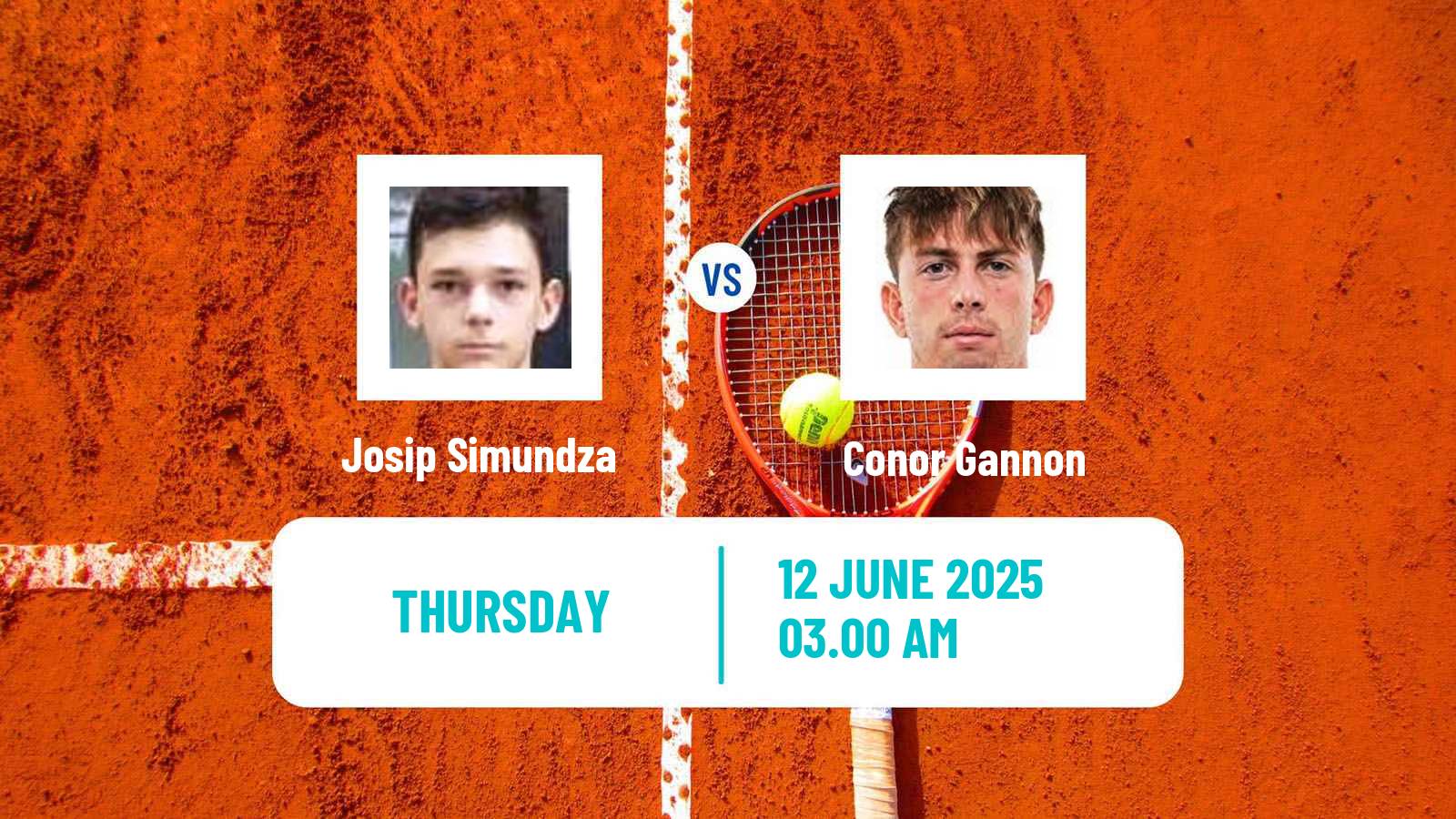 Tennis ITF M15 Kursumlijska Banja 6 Men Josip Simundza - Conor Gannon