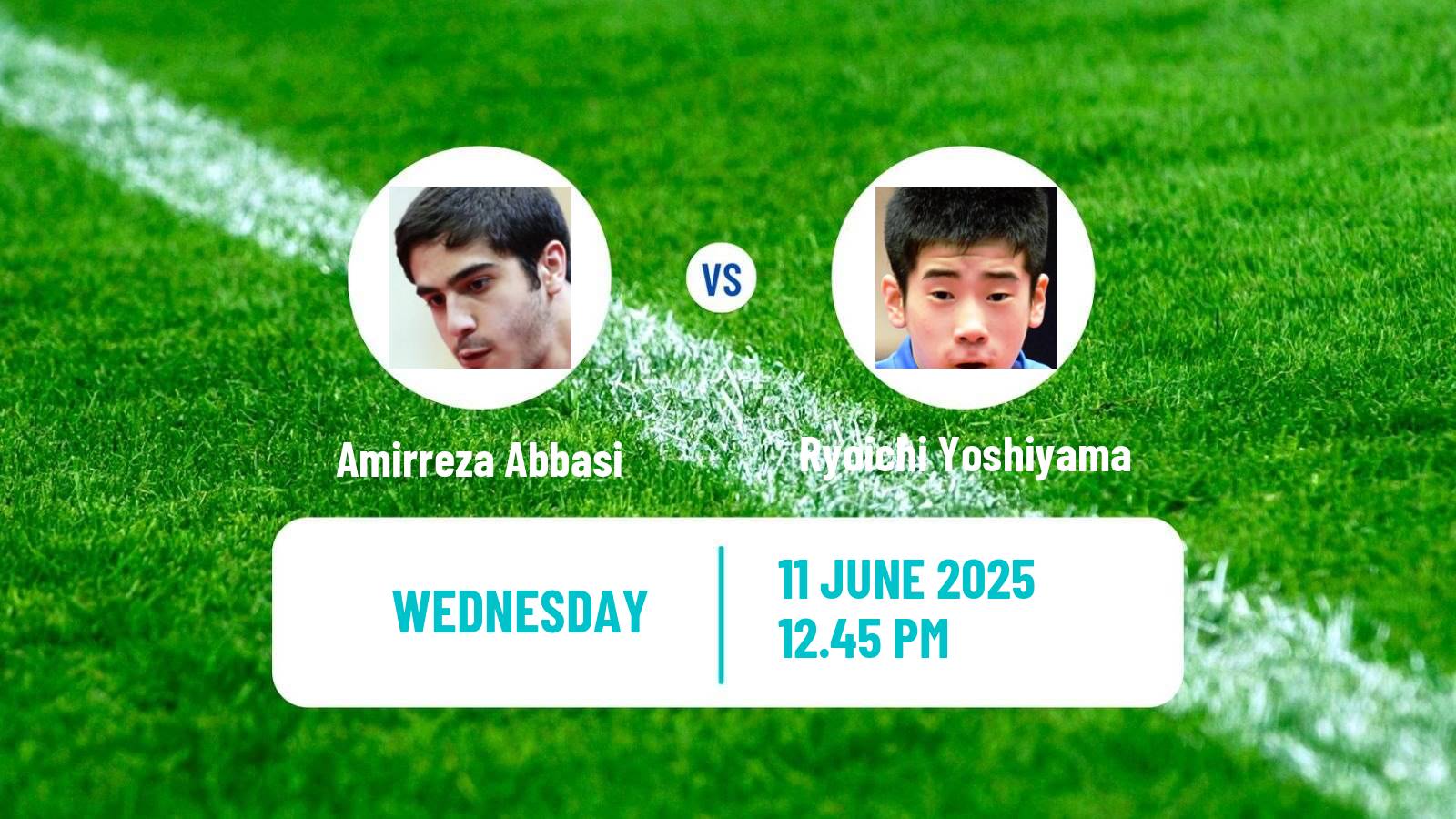 Table tennis Wtt Contender Skopje Men Amirreza Abbasi - Ryoichi Yoshiyama