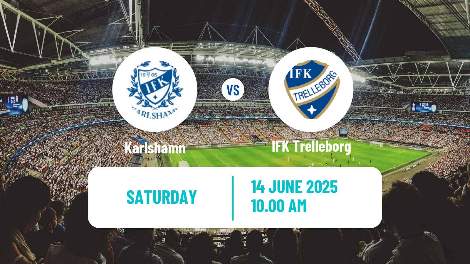 Soccer Swedish Division 2 - Södra Götaland Karlshamn - IFK Trelleborg