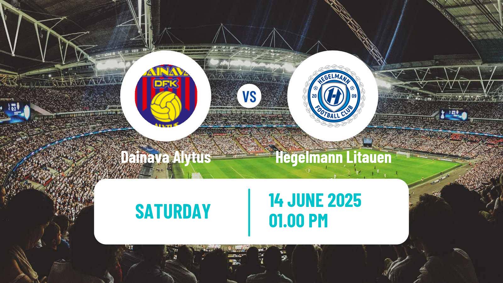 Soccer Lithuanian A Lyga Dainava Alytus - Hegelmann Litauen