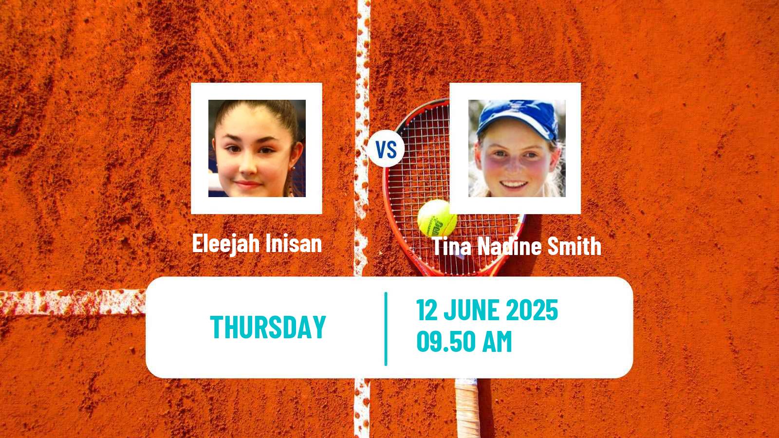 Tennis ITF W100 Biarritz Women Eleejah Inisan - Tina Nadine Smith