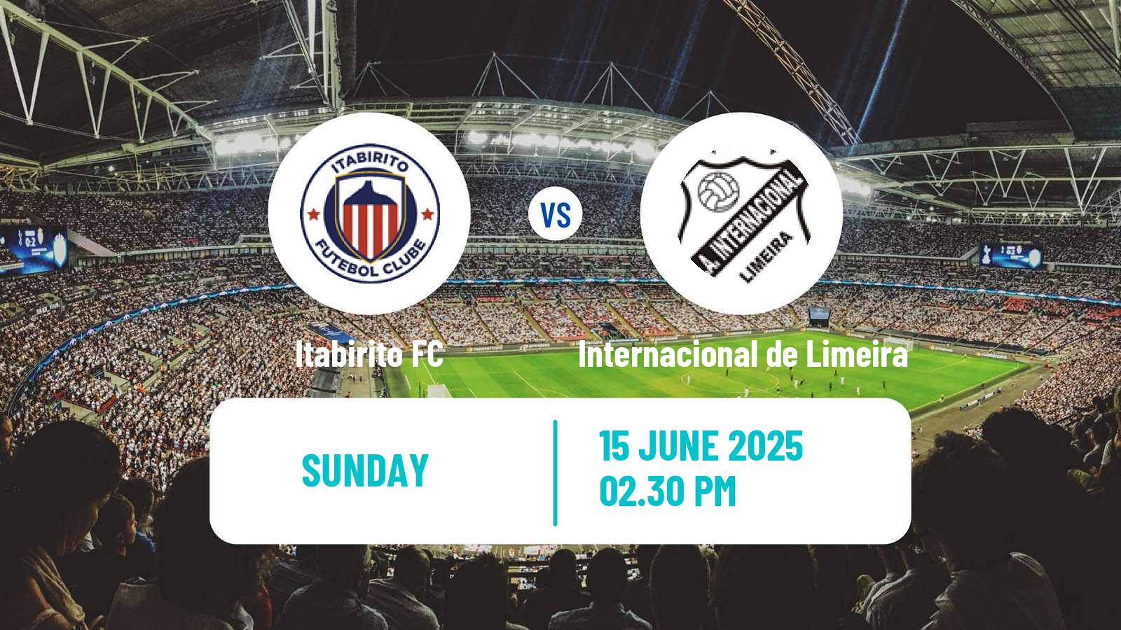 Soccer Brazilian Serie D Itabirito - Internacional de Limeira