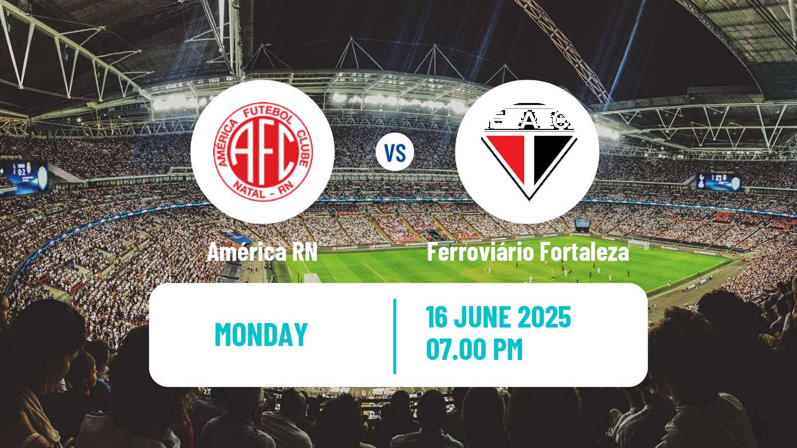 Soccer Brazilian Serie D América RN - Ferroviário Fortaleza