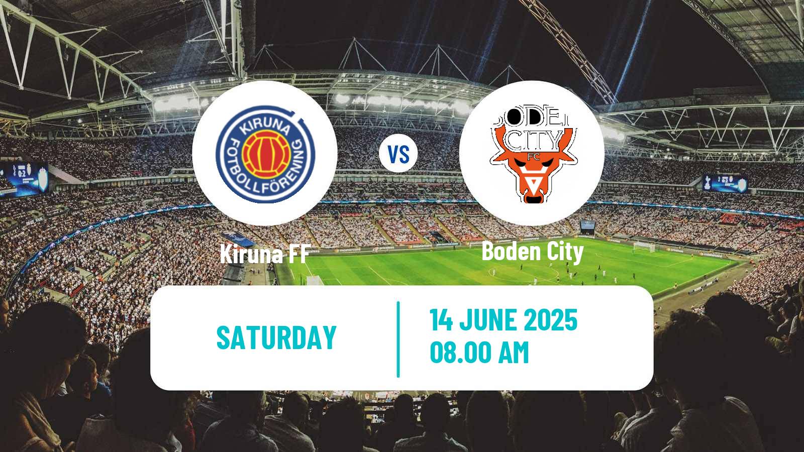 Soccer Swedish Division 2 - Norrland Kiruna - Boden City