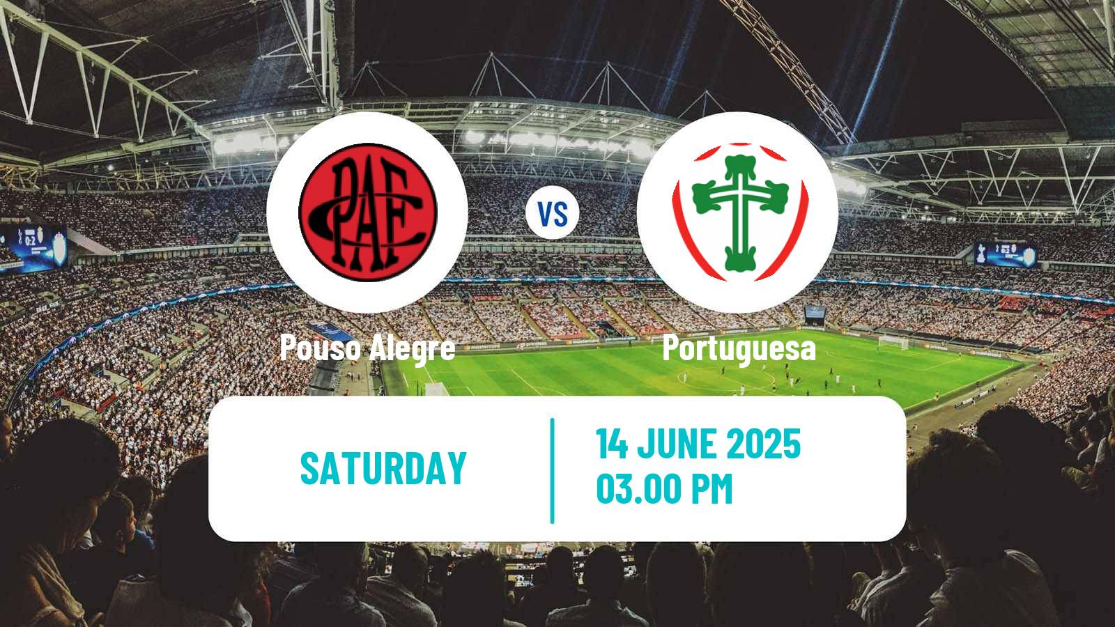 Soccer Brazilian Serie D Pouso Alegre - Portuguesa