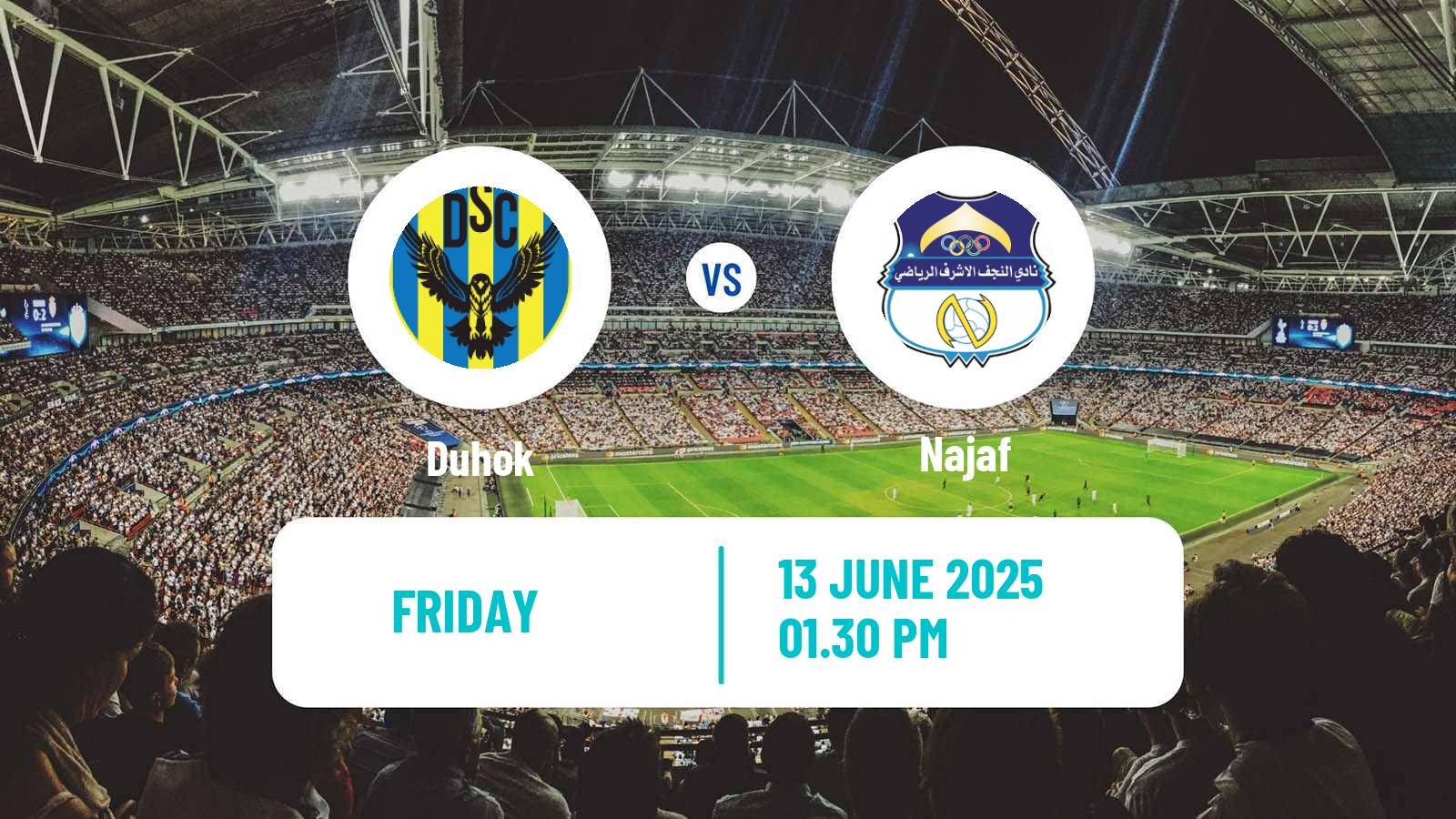 Soccer Iraqi Premier League Duhok - Najaf