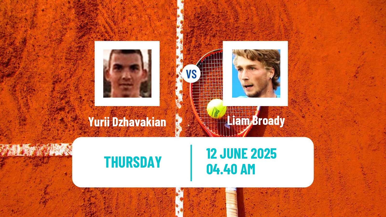 Tennis ITF M25 Monastir 2 Men Yurii Dzhavakian - Liam Broady