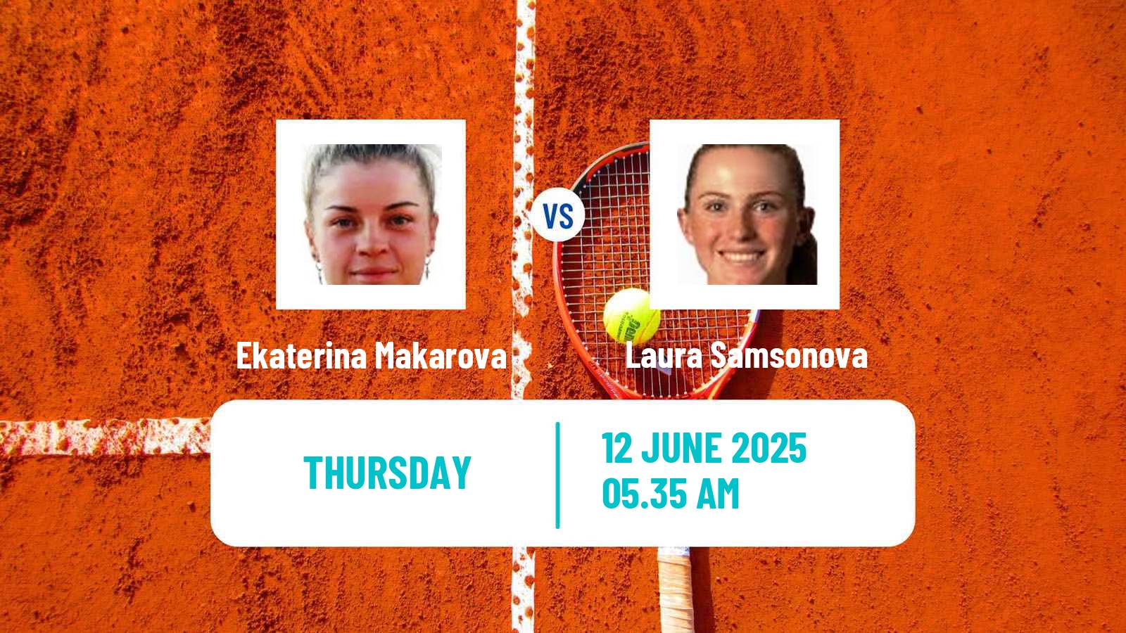 Tennis ITF W75 Ceska Lipa Women Ekaterina Makarova - Laura Samsonova