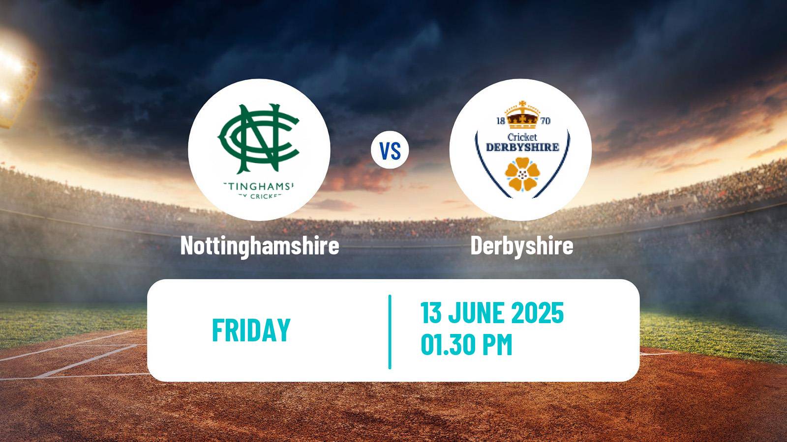 Cricket Vitality Blast Nottinghamshire - Derbyshire