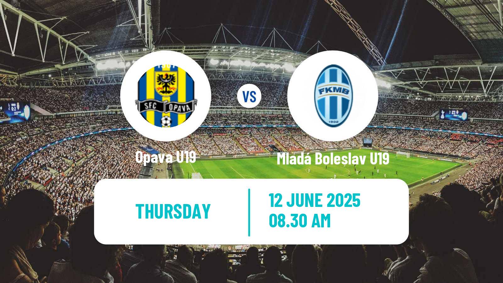Soccer Czech U19 League Opava U19 - Mladá Boleslav U19