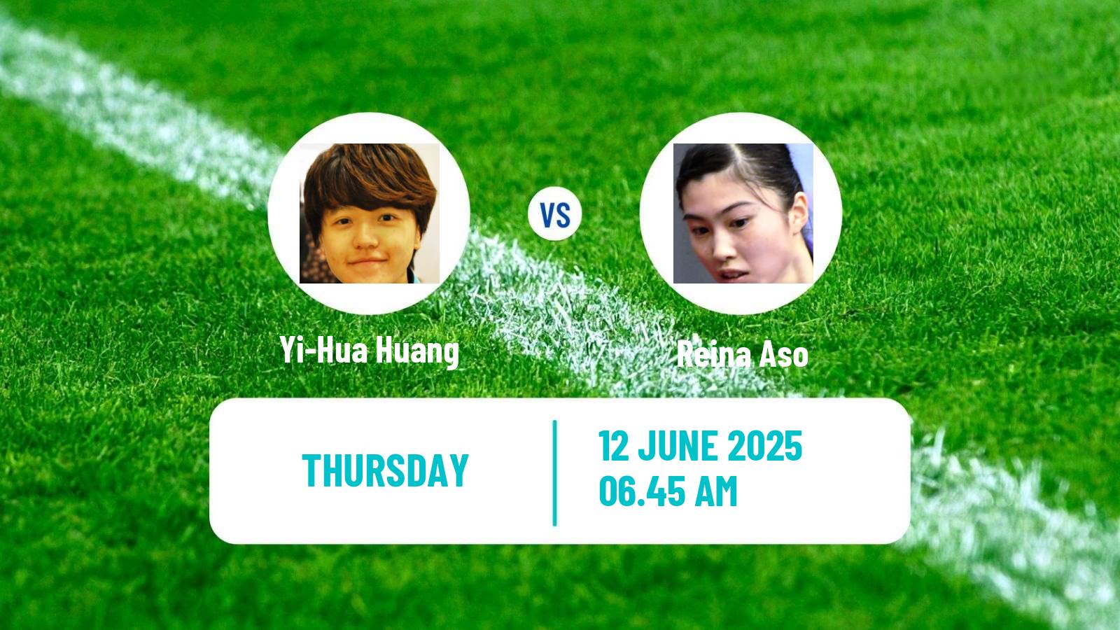 Table tennis Wtt Contender Skopje Women Yi-Hua Huang - Reina Aso