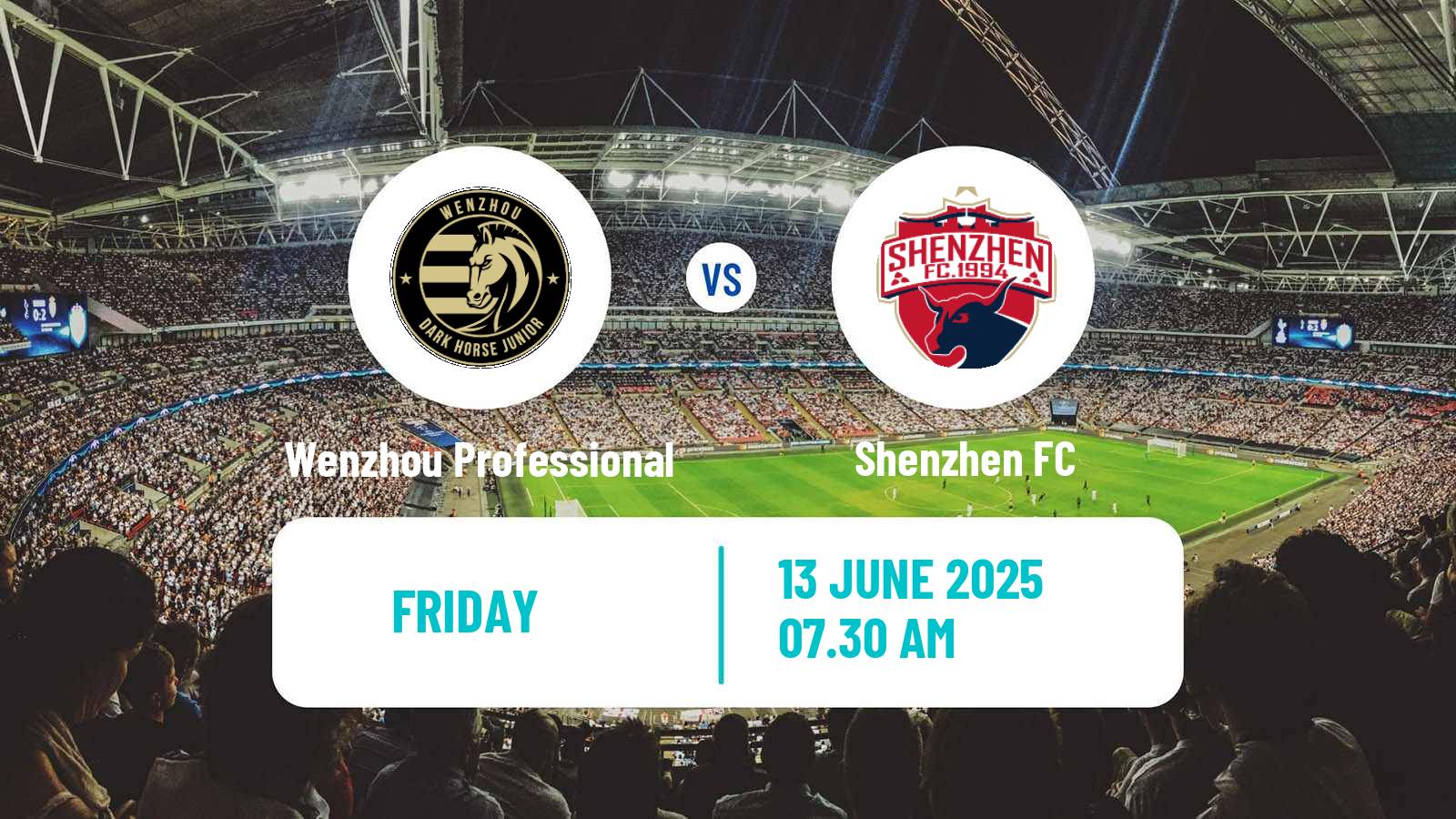 Soccer Chinese Yi League Wenzhou Professional - Shenzhen
