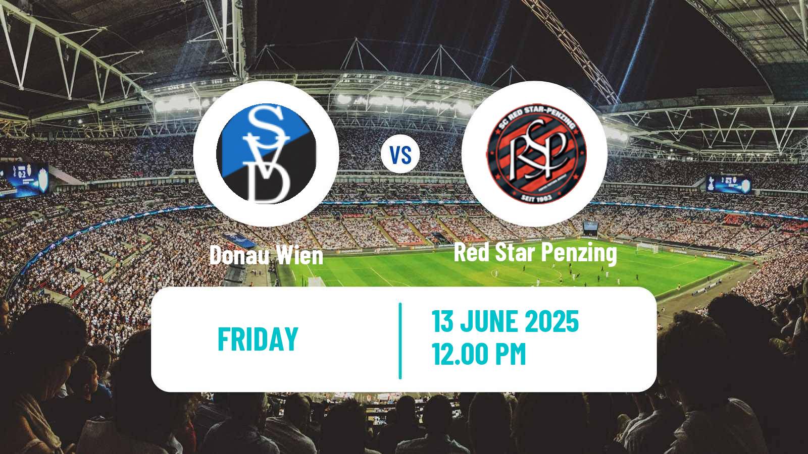 Soccer Austrian Landesliga Wien Donau Wien - Red Star Penzing