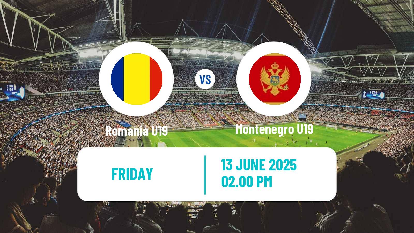 Soccer UEFA Euro U19 Romania U19 - Montenegro U19