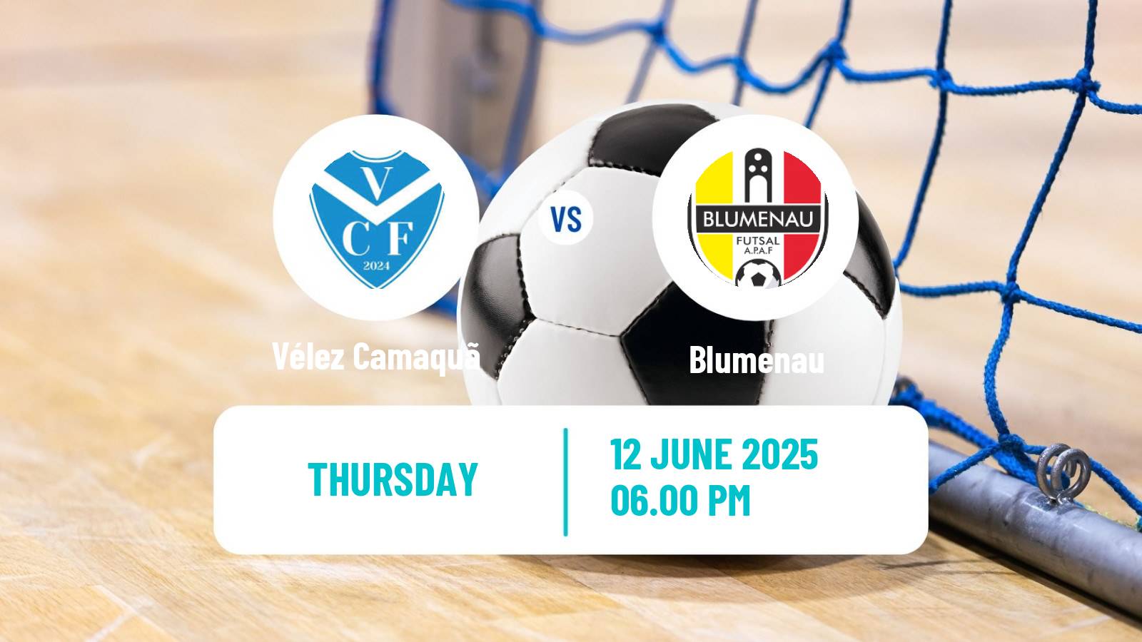 Futsal Brazilian Liga Futsal Vélez Camaquã - Blumenau