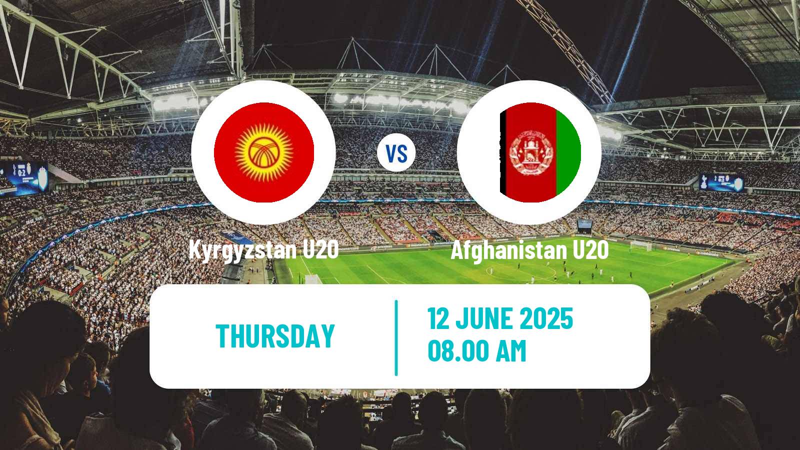 Soccer Friendly Kyrgyzstan U20 - Afghanistan U20