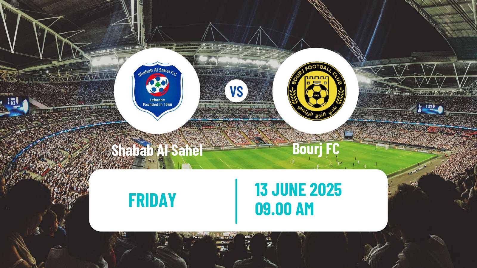 Soccer Lebanese Premier League Shabab Al Sahel - Bourj