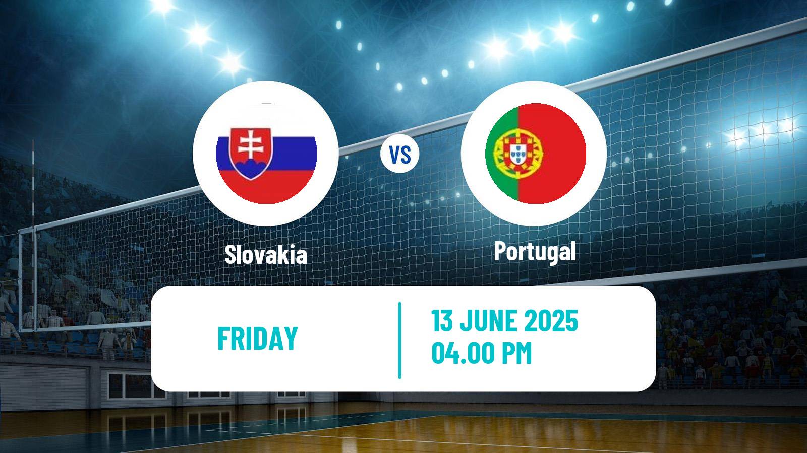Volleyball Golden European League Volleyball Slovakia - Portugal