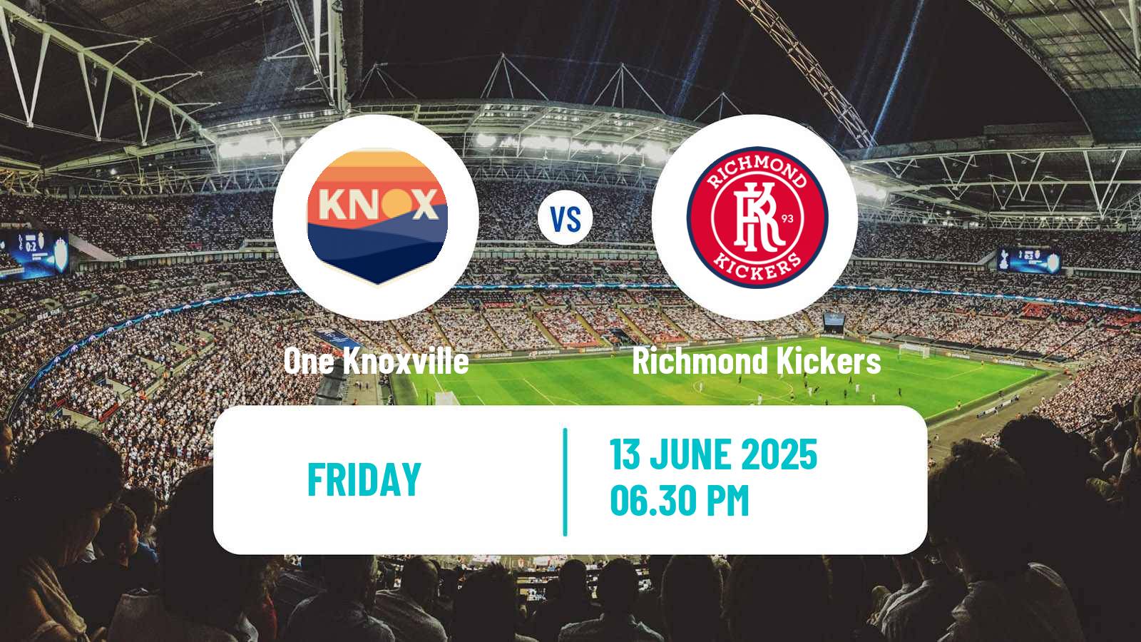 Soccer USL League One One Knoxville - Richmond Kickers