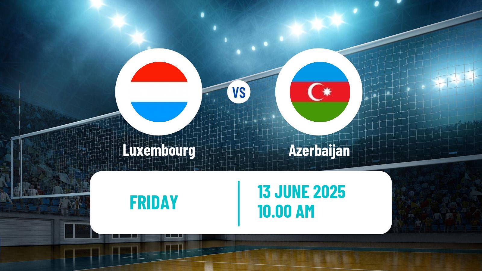 Volleyball Silver European League Volleyball Luxembourg - Azerbaijan