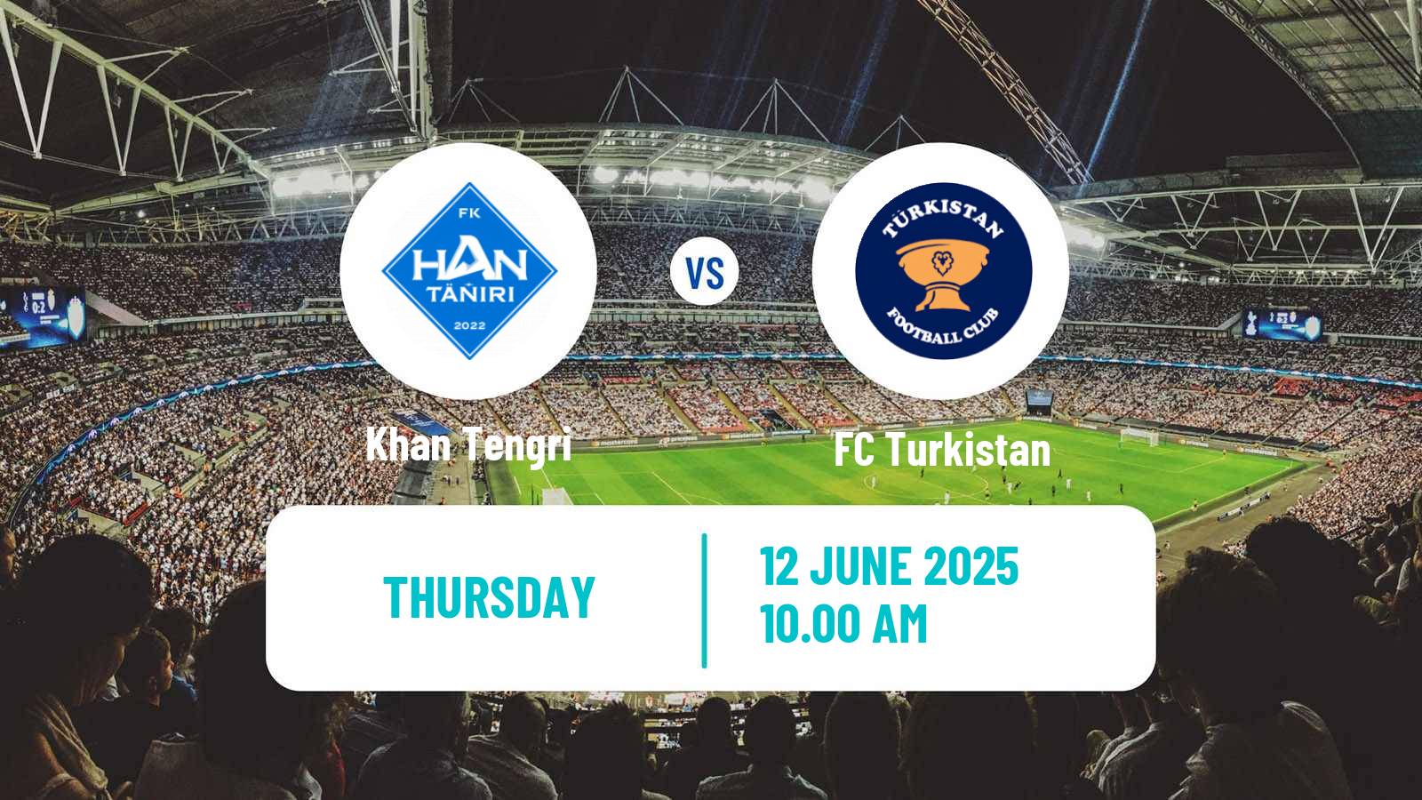 Soccer Kazakh First Division Khan Tengri - Turkistan