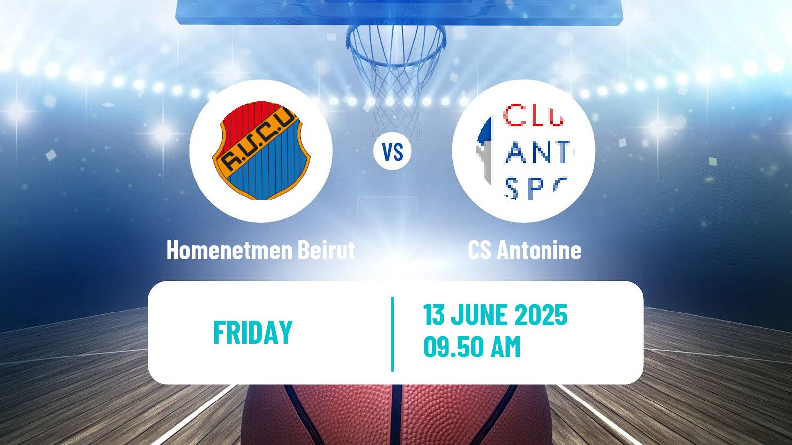 Basketball Lebanese Division 1 Basketball Homenetmen Beirut - Antonine
