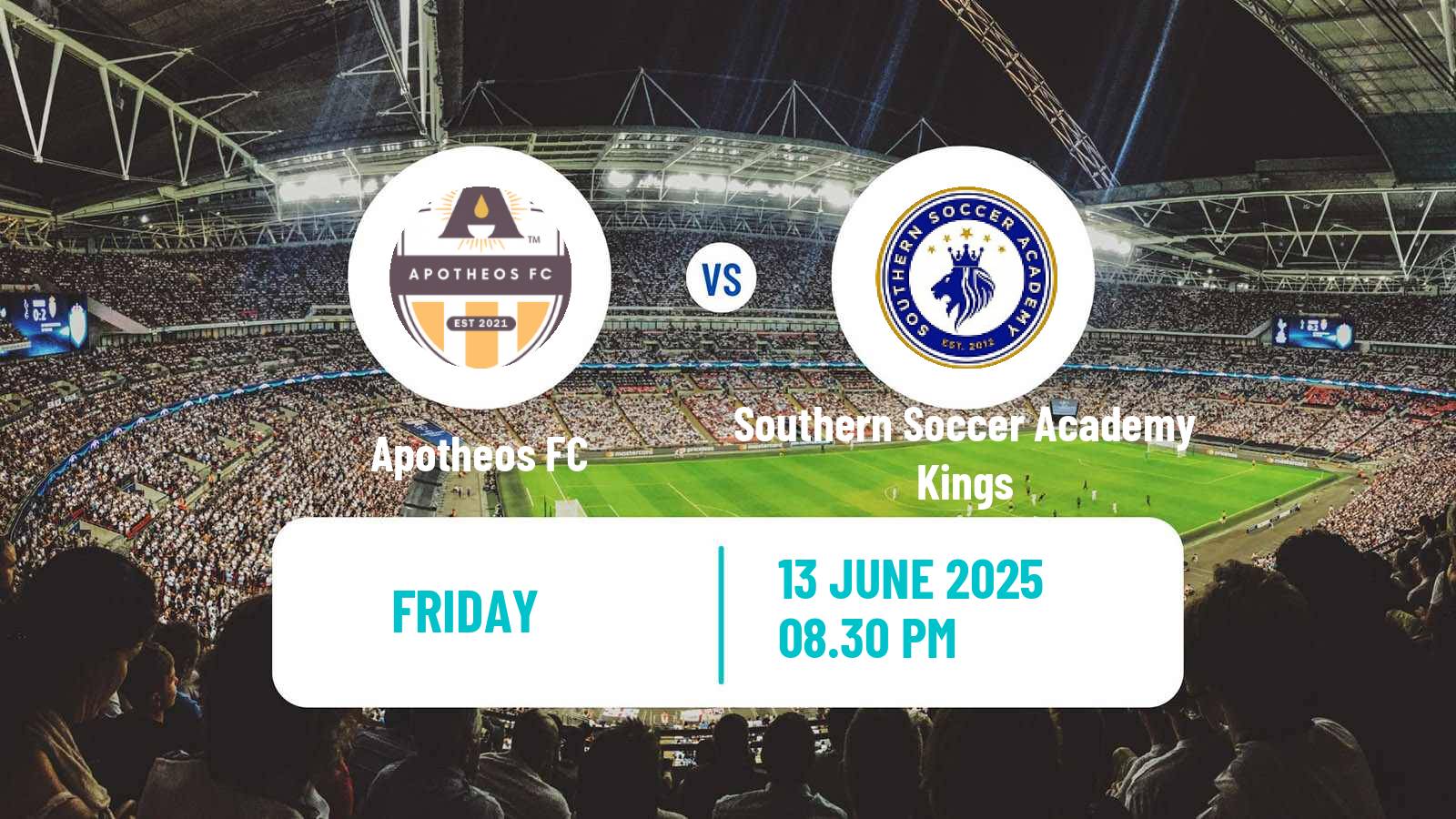 Soccer USL League Two Apotheos - Southern Soccer Academy Kings