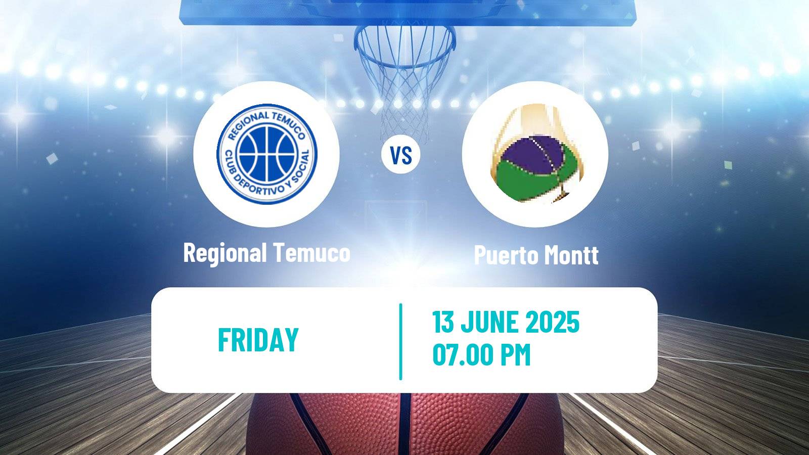 Basketball Chilean LNB 2 Regional Temuco - Puerto Montt