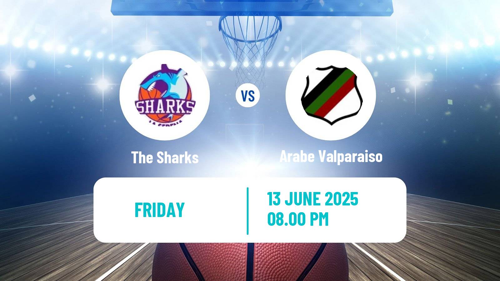 Basketball Chilean LNB 2 The Sharks - Arabe Valparaiso