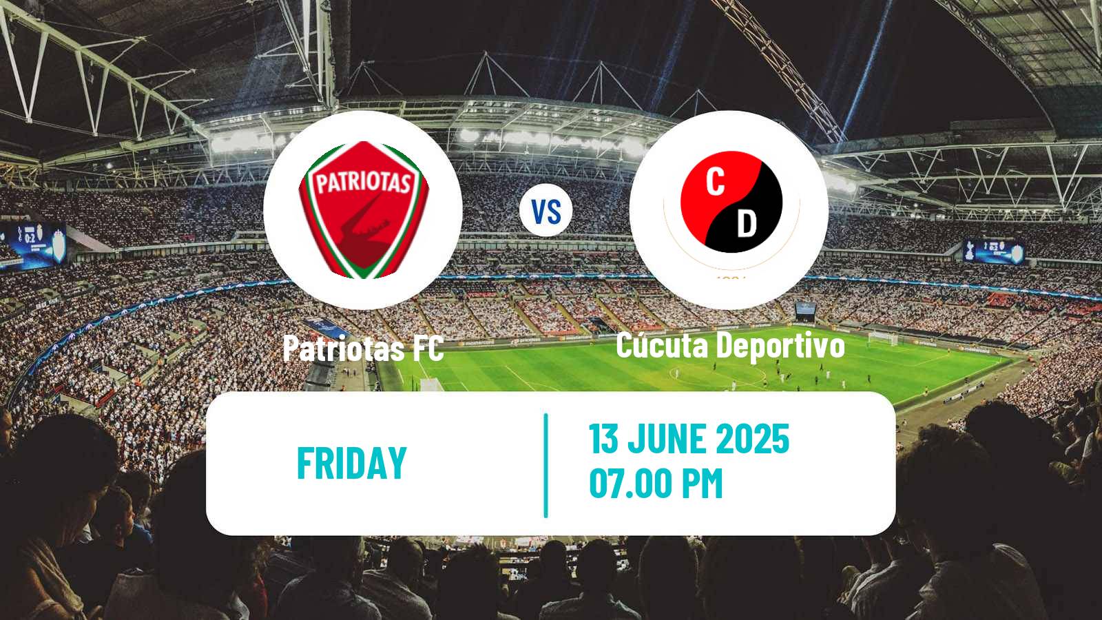 Soccer Colombian Primera B Patriotas - Cúcuta Deportivo